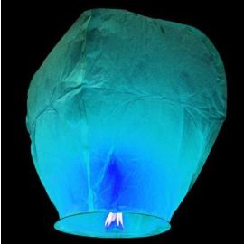 Lanterne Celeste Volante Turquoise