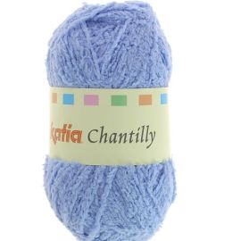 fil à tricoter katia chantilly Bleu