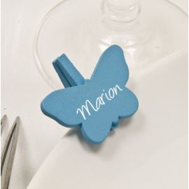 Marque place Papillon Ardoise Turquoise