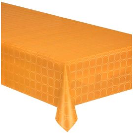 Nappe en papier damassé Orange