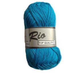Coton à tricoter Rio de Lammy Turquoise