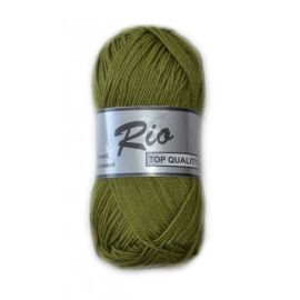Coton à tricoter Rio de Lammy Vert Kaki