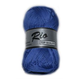 Coton à tricoter Rio de Lammy Bleu Océan