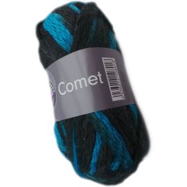 Fil à tricoter Comet Bleu Grundl