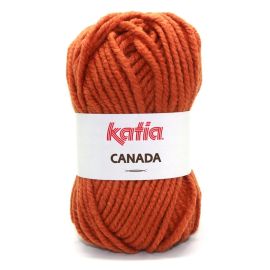 Pelote de laine Katia Canada Orange
