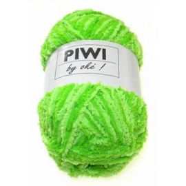 pelote de fil à tricoter Polyester Piwi Vert anis