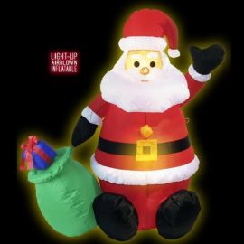 Pere Noel Gonflable lumineux