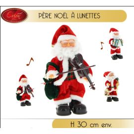 pere noel musical automate