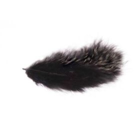pochette - plumes 5/10 cm - 10g noir