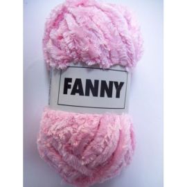 pelote de fil à tricoter chenille Fanny rose x3