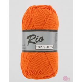 Coton à tricoter Rio de Lammy Mandarine