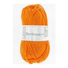 fil à tricoter Bambou à Tricoter Bamboulène Cheval Blanc Orange