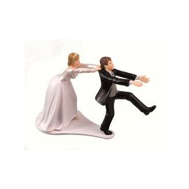 Figurine Mariage du Couple de mariés humoristique