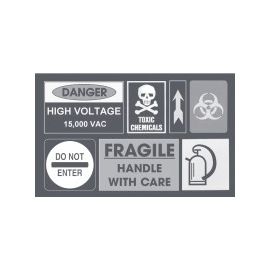 Tapis danger 50x80cm