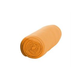 Drap housse 140x190 cm Orange 100% coton