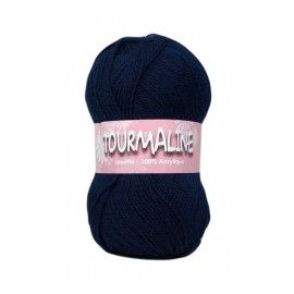 fil à tricoter Layette à tricoter Tourmaline Bleu Marine