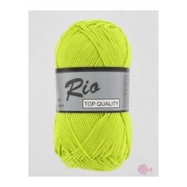 Coton à tricoter Rio de Lammy Vert Flashy