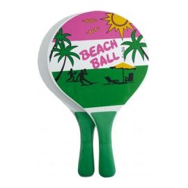 Set de 2 Raquettes de Beach Ball + balle