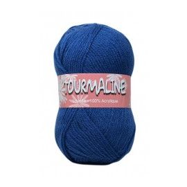 fil à tricoter Layette à tricoter Tourmaline Bleu Indigo