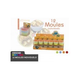 12 mini moules silicone