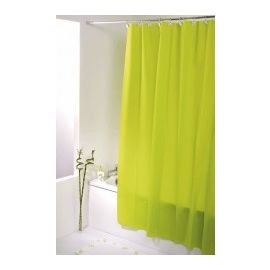 Rideau de douche Vert uni