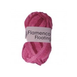pelote de fil à tricoter flamenco floating rose