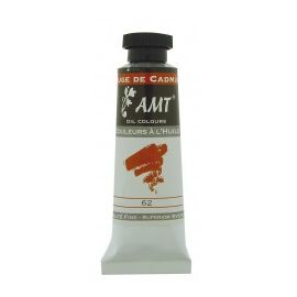 Tube de peinture à l'huile Rouge de cadmium 45ml
