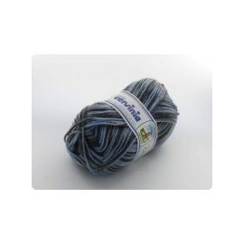 pelote de fil à tricoter Calzetteria Color Bleu marron