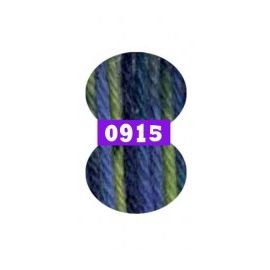 pelote de fil à tricoter Calzetteria Color Bleu Gris Vert