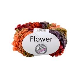 pelote de fil à tricoter Flower Color Grundl Summer