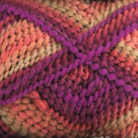 pelote de fil à tricoter grundl Saumon violet