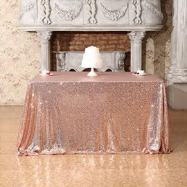 Rouleau de nappe Pailletée Rose gold 