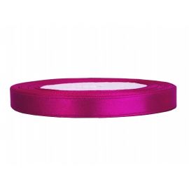 Ruban Satin 6mm Fuchsia x 25 mètres