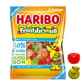 Sachet de bonbons Haribo Fruitilicious