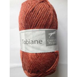 pelote de fil à tricoter Tobiane Cheval Blanc Tanin