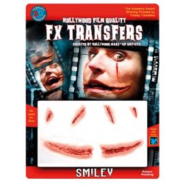 kit transfert 3d sourire sanglant pas cher