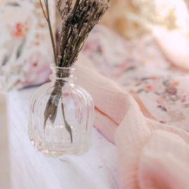 Vase en verre Valentine Transparent