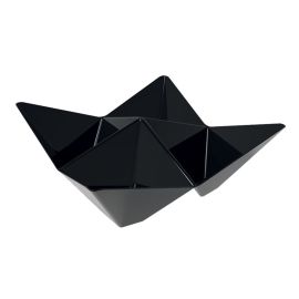 Verrine en plastique Origami Noir