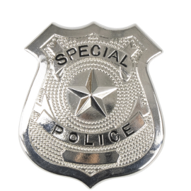 badge police