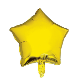 ballon gonflable mylar or 37cm