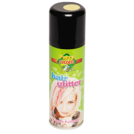 bombe cheveux 125ml paillettes or