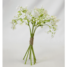 Bouquet Champetre Gypso Blanc 