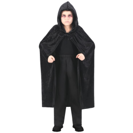 Masque Slenderman Jr. sans visage pour Halloween, déguisement effrayant pour enfants, disponible sur Badaboum.fr.