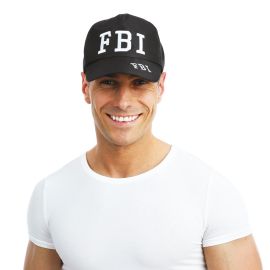Casquette FBI face - adulte