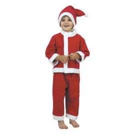 Bonnet de Noël peluche Luxe, taille adulte, dimensions 45 cm, fabriqué en 100% polyester. Parfait pour compléter vos déguisements de Noël ou pour apporter une touche festive à vos tenues. Disponible sur Badaboum.fr.