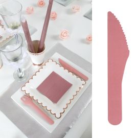Couteau en papier rose gold
