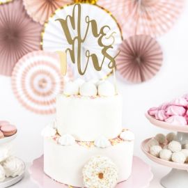 Pic topper gateau mariage AMOUR - Decoration pour gâteau de mariage -  Badaboum