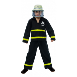 PICWICTOYS Déguisement - Pompier - Taille M (5-7 ans) pas cher