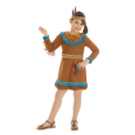 Déguisement indienne sioux pas cher 128 cm