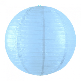 lanterne japonaise bleu ciel 15cm